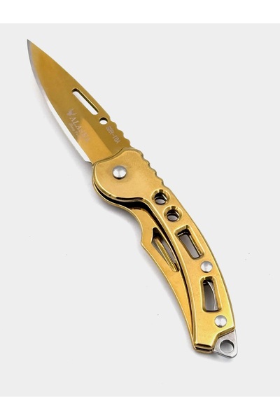 Nokta Outdoor KAMP OUTDOOR  ALASKA  MİNİ CEP  ÇAKI  15 CM KEMER APARATLI KESK...