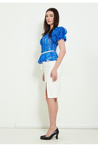 Favori Modatalika Women's Lace Detailed Skirt Suit