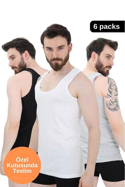 andredimoda Men's 6-Piece Athlete Statistics Stylish and Economical Package