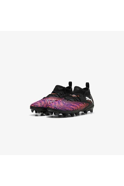 Puma Future Match 8 Fg Children's Colorful Turf Football Shoes