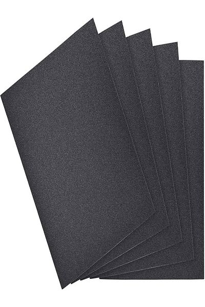 bym yapı Water Sandpaper 120 Grit Suitable for Yellow Stain Sandpaper Sandpaper - 5 Pieces