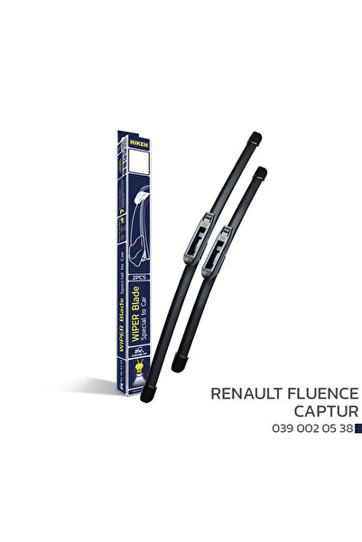 Niken Renault Fluence 2009-2014 / Captur 2013-  Araca Özel Silecek