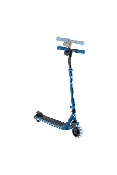 Globber Blue E-Commuter 6-Piece Lighted Electric Scooter