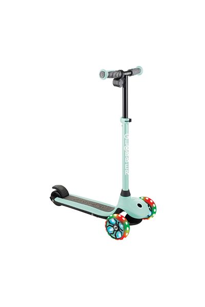 Globber Mint Green Light Electric Scooter - One K E-Motion 4 Plus