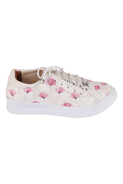 NOOSY Pantofort unisex pentru copii cu design roz cu flori