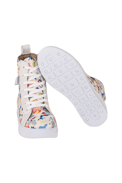 NOOSY Кольорові дитячі черевики з принтом