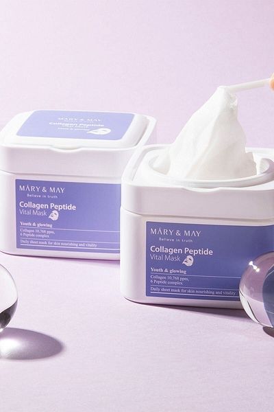 Mary & May Collagen Peptide Vital Mask 30 Pieces / 400 Gr