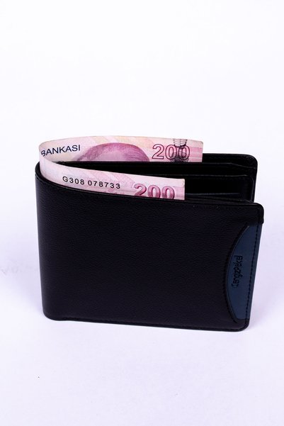 CENGİZ PAKEL Cengiz Pakel 100% Genuine Leather 3-Piece Wallet-Card Holder-Jeans Belt Set