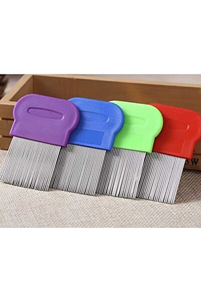 Vi Caro Kedi Köpek Evcil Hayvan Mini Kısa Uçlu Pire Bit Tarağı