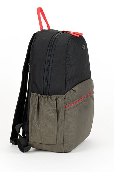 ÇÇS Ççs 51526 Unisex Σχολικό Σακίδιο Καθημερινής Χρήσης Μαύρο-Χακί