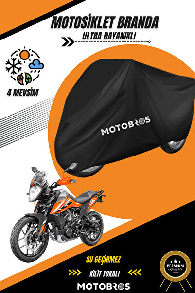Motobros قماش القنب للدراجات النارية Ktm Adventure أسود مقاوم للماء ومتين (أع...