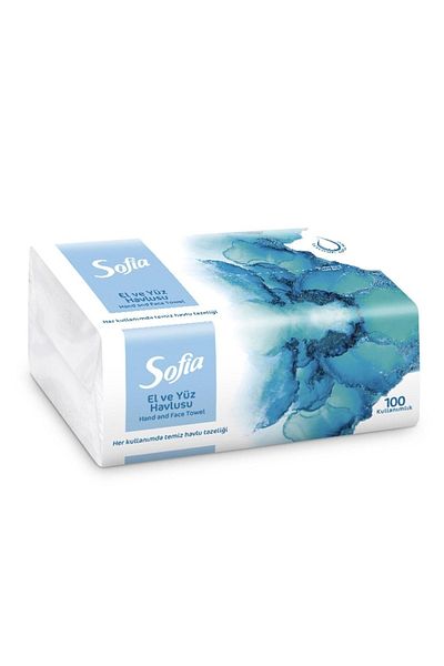 Sofia Hand and Face Towels 100 Pieces