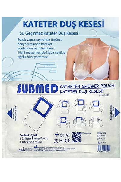 submed Diyaliz Kateter Kesesi, Su Geçirmez Banyo Bandı 1 Adet