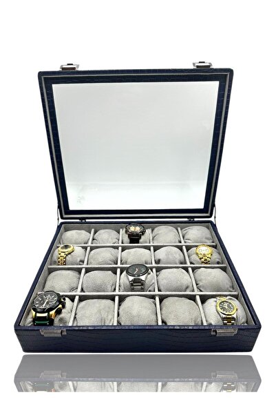 Dijital Çarşı Diji 20-ті крокодило синій годинниковий футляр