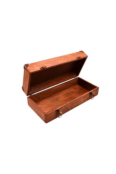 t tun's woods 35cmx14cm Πλάτος - 10cm Ύψος Ξύλινο κουτί οξιάς πολλαπλών χρήσεων