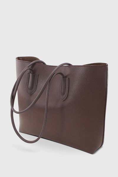 Housebags Brown Waterproof Retro Shopper Bag 271