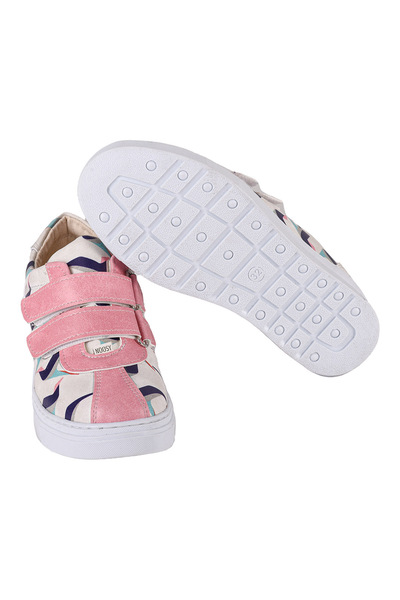 NOOSY Printed Seagull Design Unisex Kids Sneakers