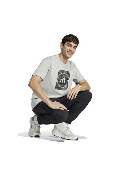 adidas Μπλουζάκι Grey Camo Box - Ανδρικό Casual στυλ