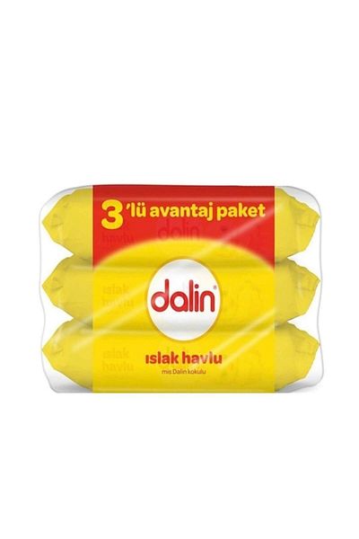 Dalin Wet Towel 3x56 Pieces Set of 2