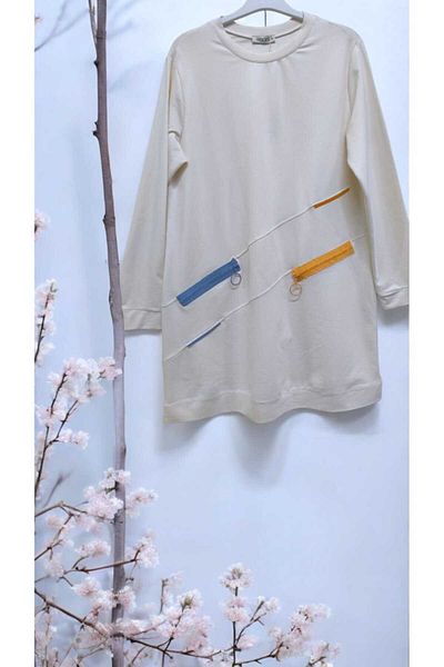 OKYANUS AVM Kado Zipper Detail Tunic