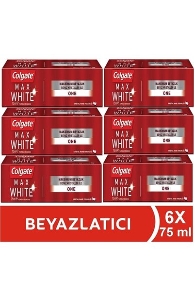 Colgate 75 ml White Toothpaste - X6 Pieces