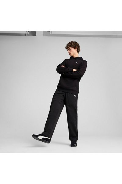 Puma Tech Relaxed Cargo Men's Black Sweatpants