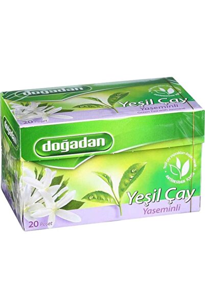 Doğadan شاي أخضر بالياسمين 20 قطعة