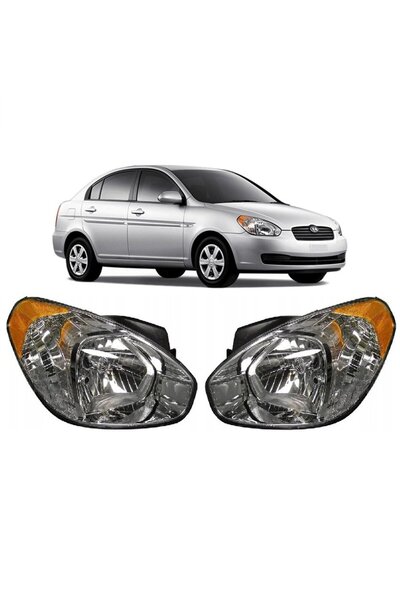 Hys FAR TAKIM SAĞ + SOL SARI SİNYALLİ ELEKTRİKLİ HYUNDAI ACCENT ERA 2006-2011.