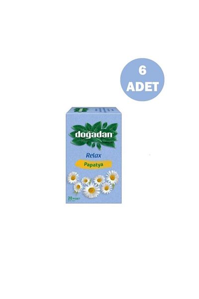 Doğadan Chamomile Herbal Tea 20 Pieces X 6 Pieces