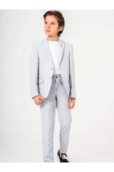 Zekids Boy's T-Shirt Jacket Pants 3-Piece Sports Set (3-6 Years Old)
