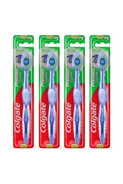 Colgate Toothbrush Premier Medium X4 Pieces