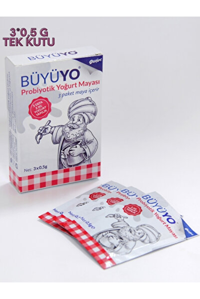 HEPSİ ANADOLU Büyüyo Probiyotik Yoğurt Mayası 3*0,5g