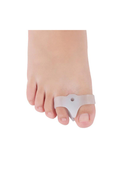 Peddy 2 Parmağa Geçen Ayırıcı Ayak Başparmak Makaralı Silikon Yüzük Bunyon Yüzük Baş Parmak