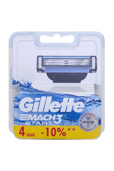 Gillette Mach3 Start Replacement Shaving Razor Set of 4