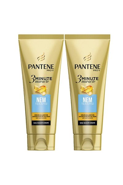 Pantene 3 Minute Miracle Moisture Therapy Hair Care Cream 200 Ml X 2 Pieces