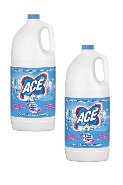 ACE Çamaşır Suyu Normal 4L x2 Adet