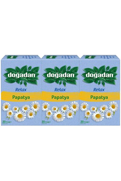 Doğadan Chamomile Herbal Tea 20 Pieces X 3 Pieces
