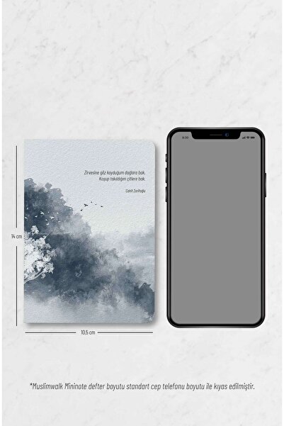 MuslimWalk Yasir – 3’lü İslami - Mininote Defter