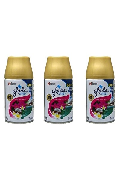Glade Sprey Yedek Tropikal Floral 269 ml x3 Adet
