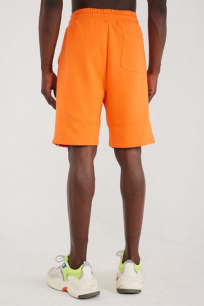Scorp Pantaloni scurți de drumeție pentru bărbați cu buzunare - Orange Edge