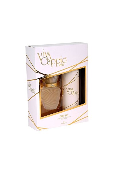 Viva Cappio Lola Kofre Edt  60ml ve 150ml Deo Kadın  Parfüm Seti 869097304085...