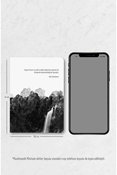 MuslimWalk Yasir – 3’lü İslami - Mininote Defter