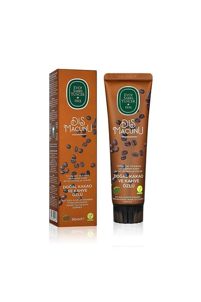 Eyüp Sabri Tuncer Natural Cocoa and Coffee Extract Toothpaste 90 ml