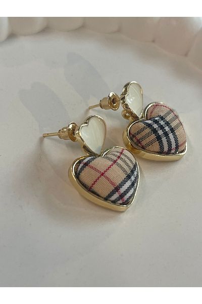 Sens Brand Heart Earrings