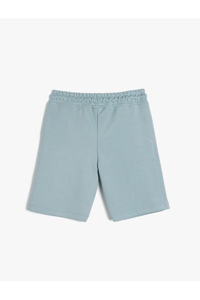 Koton Pantaloni scurți Bermude cu cusături și talie elastică