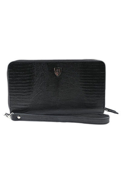 Aclass A Class Hakiki Deri Unisex Klaç Çanta-büyük Cüzdan 22,5x13x5 Cm