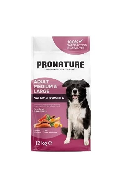 Pronature Derma Shine Somonlu Yetişkin Köpek Maması 12 Kg