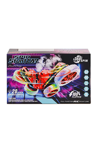 Vardem StarCrown Kumandalı Işıklı Buharlı Stunt Spin Araba -Vardem Oyuncak