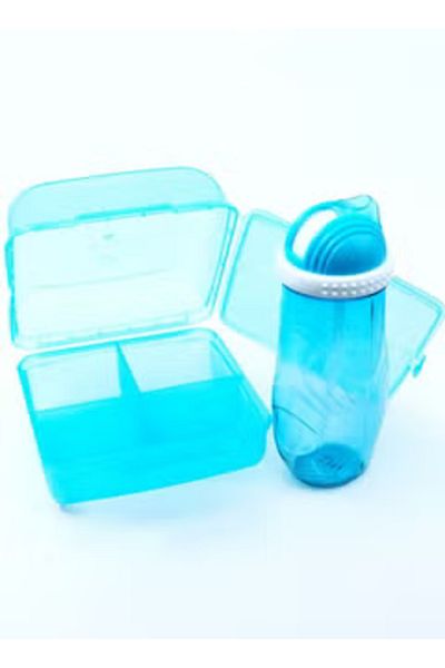 Qlüx Lunch Box & Water Bottle Set for Boys
