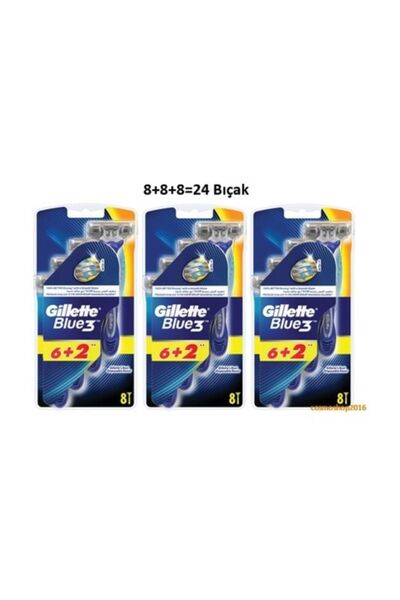 Gillette Blue-3 Comfort 8 komada x3 komada